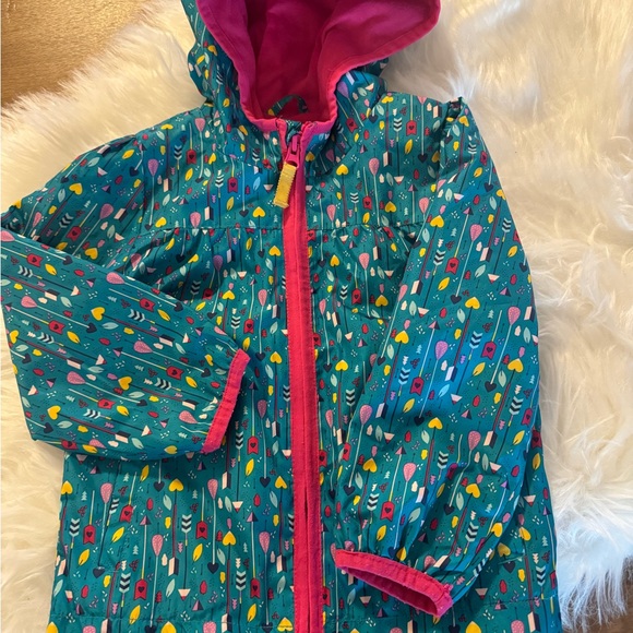 CAT & JACK GIRLS RAIN JACKET SIZE 2T - Picture 5 of 8